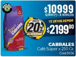 Diarco Cabrales café súper oferta