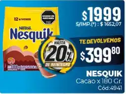 Diarco Nesquik cacao oferta