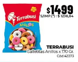 Diarco Terrabusi galletitas anillos oferta