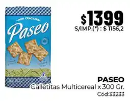 Diarco Paseo galletitas multicereal oferta
