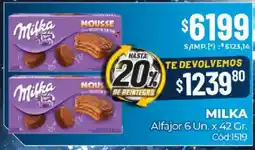 Diarco Milka alfajor oferta