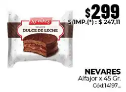 Diarco Nevares alfajor oferta