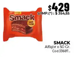 Diarco Smack alfajor oferta