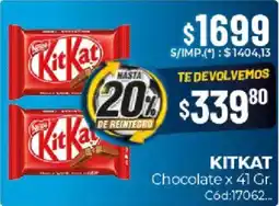 Diarco Kitkat chocolate oferta