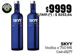 Diarco Skyy vodka oferta