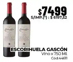 Diarco Escorihuela gascón vino oferta