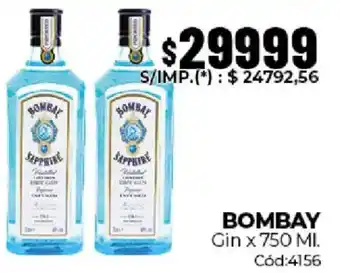 Diarco Bombay gin oferta