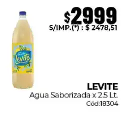 Diarco Levite agua saborizada oferta
