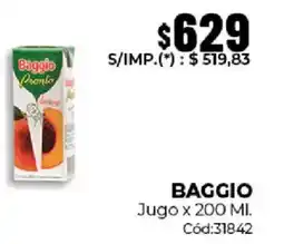 Diarco Baggio jugo oferta