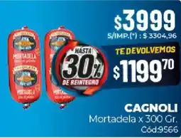 Diarco Cagnoli mortadela oferta