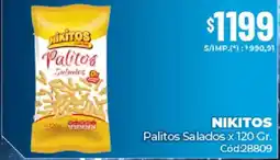 Diarco Nikitos palitos salados oferta