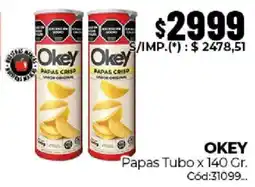 Diarco Okey papas tubo oferta