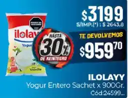 Diarco Ilolay yogur entero sachet oferta