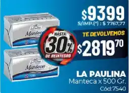 Diarco La paulina manteca oferta