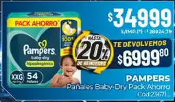 Diarco Pampers pañales baby-dry pack ahorro oferta