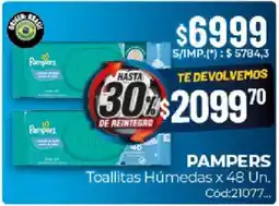 Diarco Pampers toallitas húmedas oferta