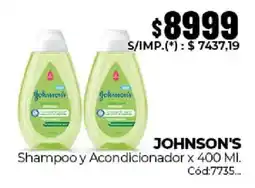 Diarco Johnson's shampoo y acondicionador oferta