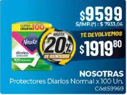 Diarco Nosotras protectores diarios normal oferta