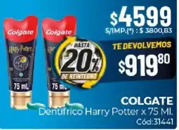 Diarco Colgate dentifrico harry potter oferta