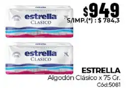 Diarco Estrella algodón clásico oferta