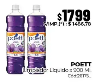 Diarco Poett limpiador líquido oferta