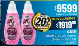 Diarco Skip jabón líquido activo botella oferta