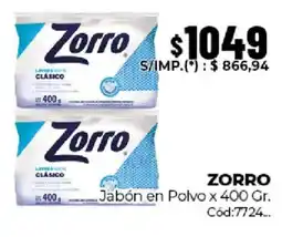 Diarco Zorro jabón en polvo oferta