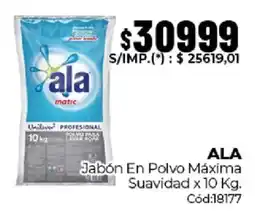 Diarco Ala jabón en polvo máxima suavidad oferta