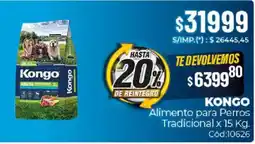 Diarco Kongo alimento para perros tradicional oferta