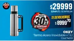 Diarco Okey termo acero inoxidable oferta