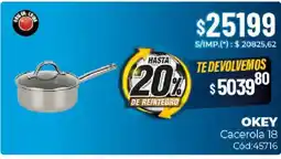Diarco Okey cacerola oferta
