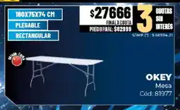 Diarco Okey mesa oferta