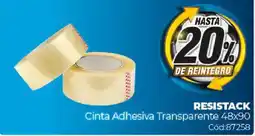 Diarco Resistack cinta adhesiva transparente oferta