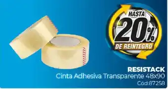 Diarco Resistack cinta adhesiva transparente oferta