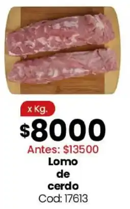 Coto Lomo de cerdo oferta