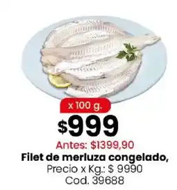 Coto Filet de merluza congelado oferta