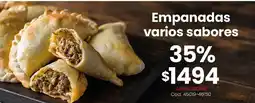Coto Empanadas varios sabores oferta