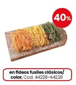 Coto En fideos fusiles clásicos/ color oferta