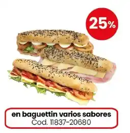 Coto En baguettin varios sabores oferta