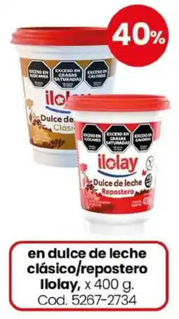 Coto Ilolay en dulce de leche clásico/repostero oferta