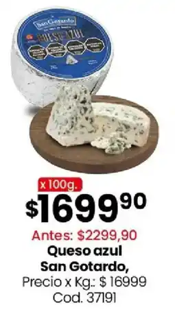 Coto San gotardo queso azul oferta