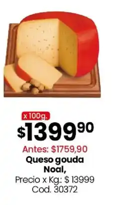Coto Noal queso gouda oferta