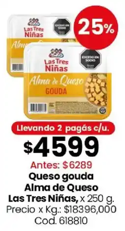 Coto Las tres niñas queso gouda alma de queso oferta