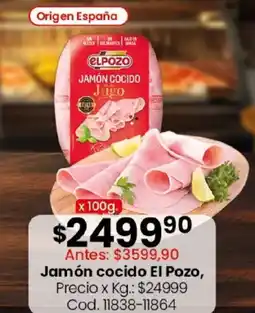 Coto El pozo jamón cocido oferta