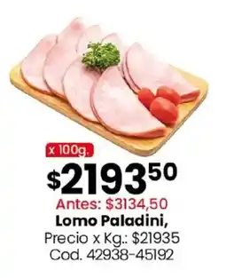 Coto Paladini lomo oferta