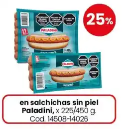 Coto Paladini en salchichas sin piel oferta