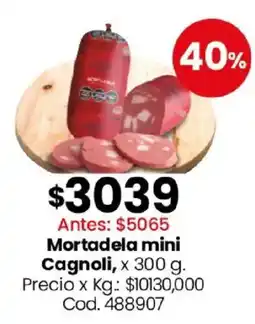 Coto Cagnoli mortadela mini oferta