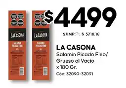 Diarco La casona salamin picado fino/ grueso al vacio oferta