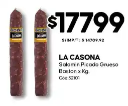 Diarco La casona salamin picado grueso baston oferta