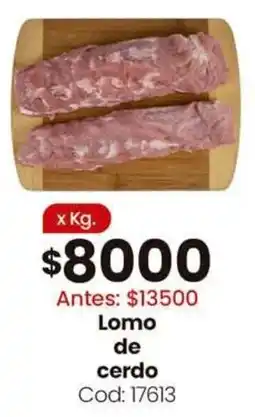 Coto Lomo de cerdo oferta